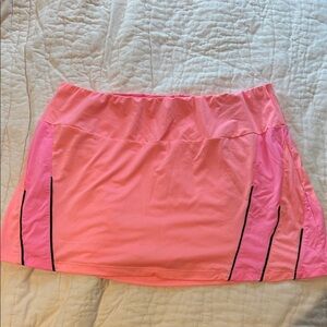 Tail XL Pink Tennis Pickleball Skirt Skort with Black Accents